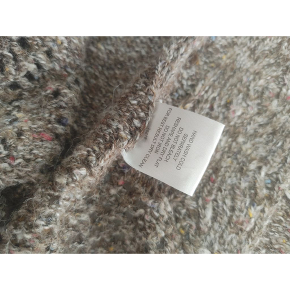 Women's Romeo & Juliet Couture Brown Knit Open Vest w Fringe Size S - Picture 6 of 10